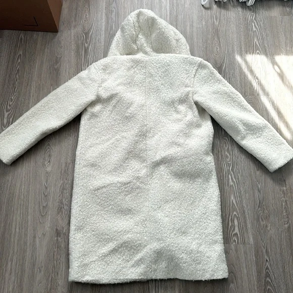 Cream Maxi Coat - Picture 8 of 9